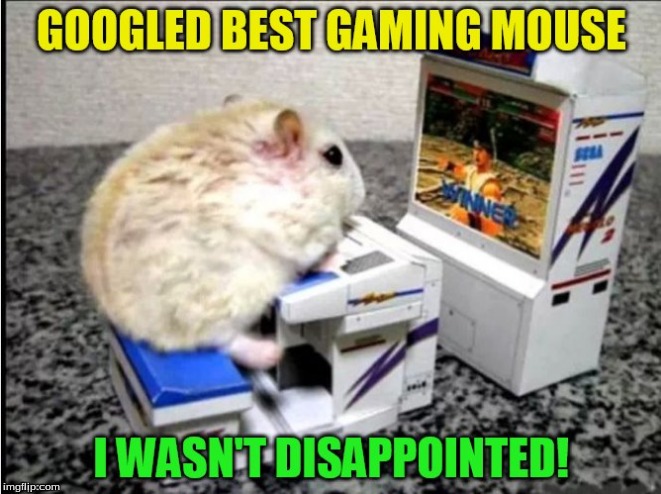 Who said mice can't play Video Games?  | image tagged in memes,best gaming mouse,it's playing a sega arcade machine | made w/ Imgflip meme maker