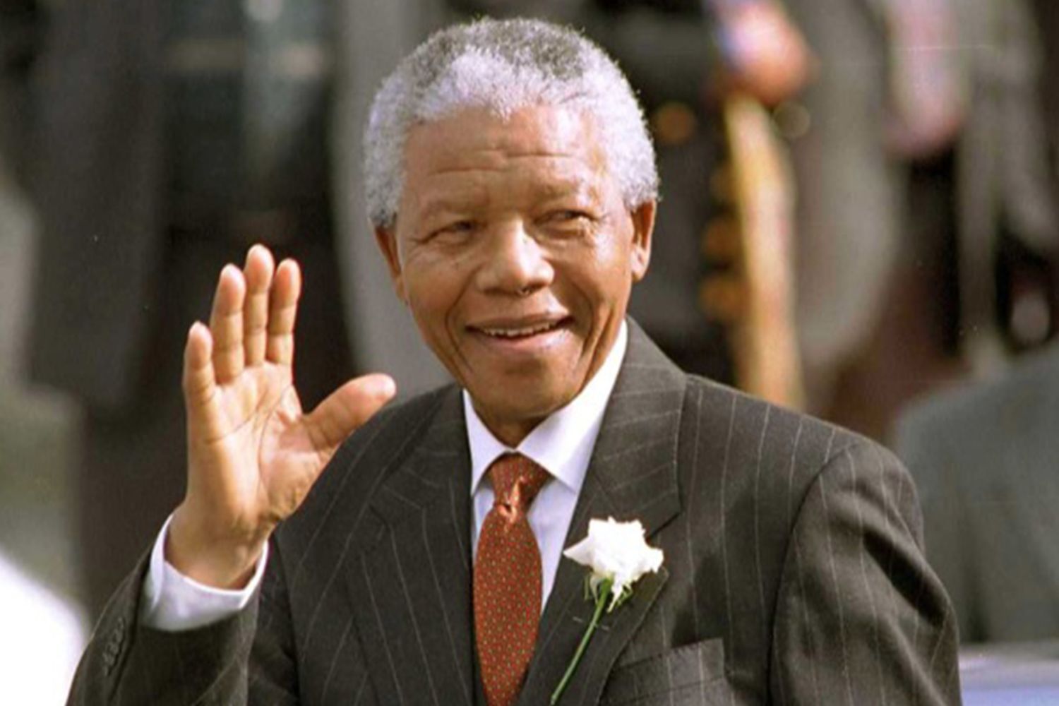 High Quality Nelson Mandela Blank Meme Template