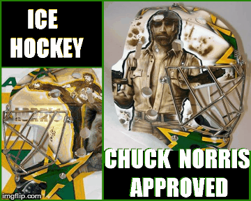 Hockey- Chuck Norris approved - Imgflip