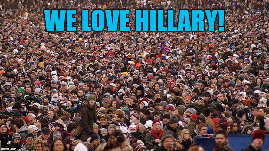 WE LOVE HILLARY! | made w/ Imgflip meme maker