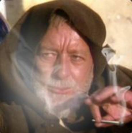 High Quality obiwan star wars joint smoking weed Blank Meme Template