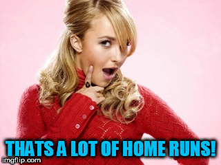 THATS A LOT OF HOME RUNS! | made w/ Imgflip meme maker