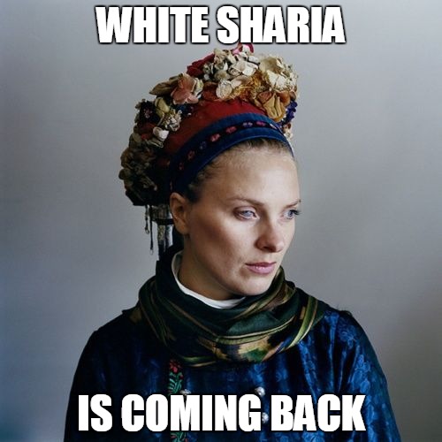 WHITE SHARIA; IS COMING BACK | image tagged in white sharia | made w/ Imgflip meme maker