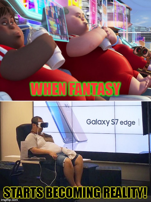 WHEN FANTASY; STARTS BECOMING REALITY! | made w/ Imgflip meme maker