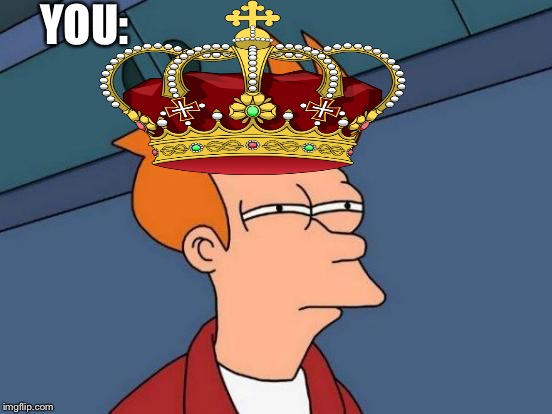 Futurama Fry Meme | YOU: | image tagged in memes,futurama fry | made w/ Imgflip meme maker