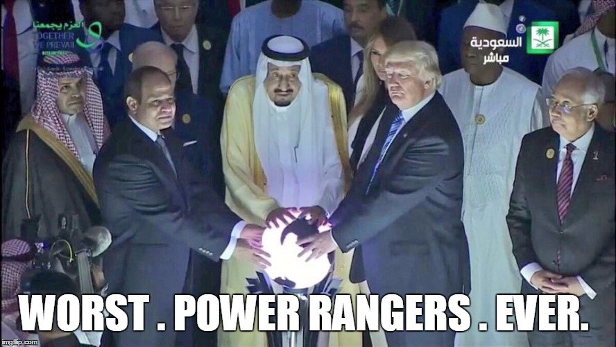 WORST . POWER RANGERS . EVER. | image tagged in trump | made w/ Imgflip meme maker