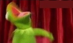 High Quality Angry Kermit Blank Meme Template