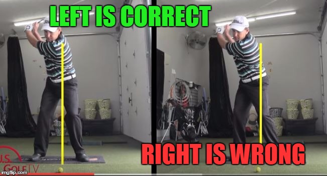 LEFT IS CORRECT RIGHT IS WRONG | made w/ Imgflip meme maker