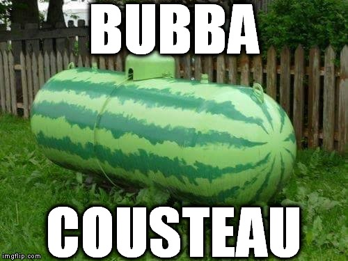 Bubba Cousteau | BUBBA; COUSTEAU | image tagged in bubba cousteau,redneck cousteau,jaques cousteau,redneck submarine | made w/ Imgflip meme maker
