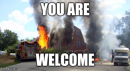 YOU ARE WELCOME | made w/ Imgflip meme maker