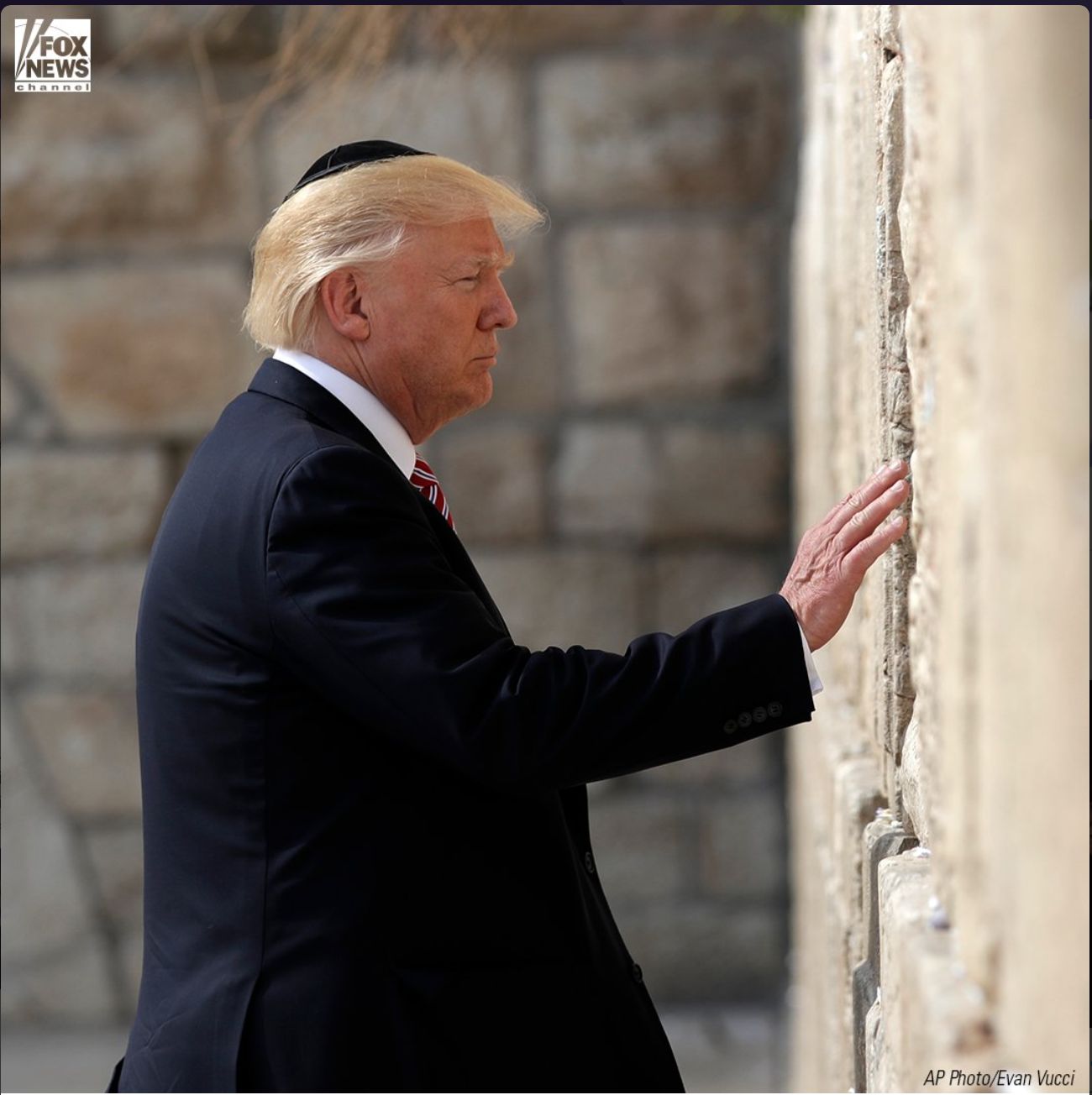 Trump West Wall Blank Meme Template