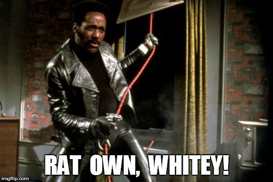 RAT  OWN,  WHITEY! | made w/ Imgflip meme maker