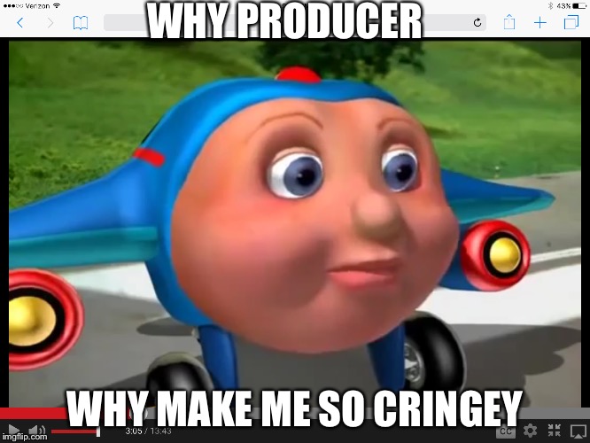 WHY PRODUCER; WHY MAKE ME SO CRINGEY | made w/ Imgflip meme maker