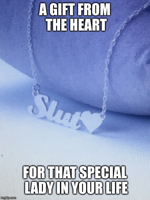 A GIFT FROM THE HEART; FOR THAT SPECIAL LADY IN YOUR LIFE | image tagged in gift,lady | made w/ Imgflip meme maker