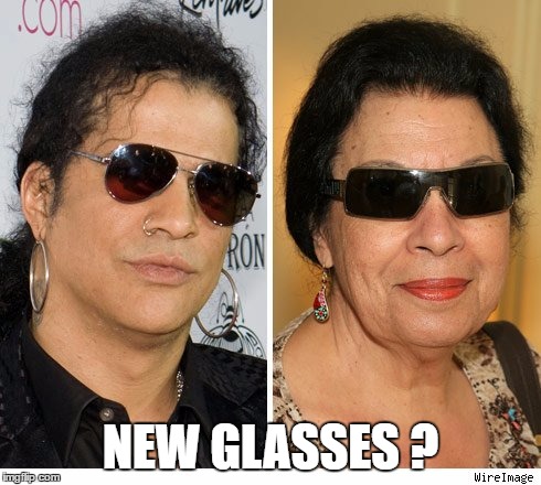 NEW GLASSES ? | made w/ Imgflip meme maker