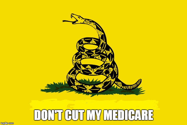 DON'T CUT MY MEDICARE | image tagged in medicare | made w/ Imgflip meme maker