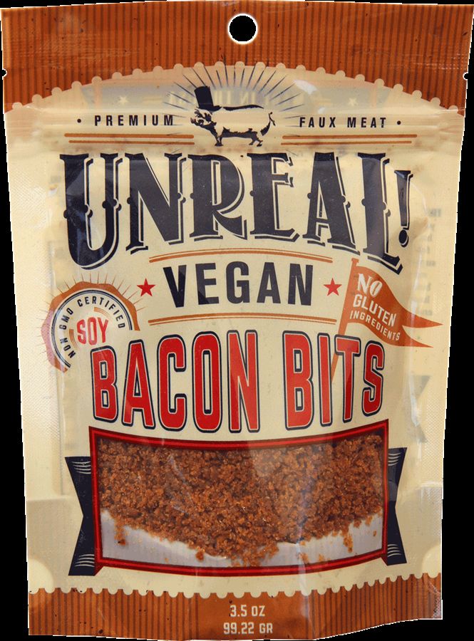 High Quality Vegan Bacon Bits Blank Meme Template