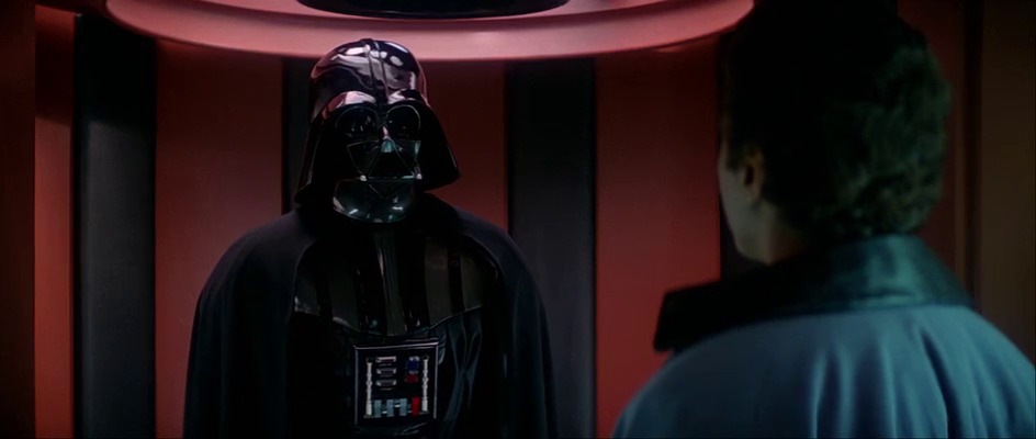 Darth Vader and Lando Blank Meme Template