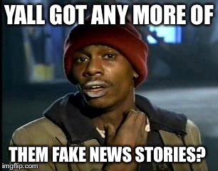 Y'all Got Any More Of That Meme | YALL GOT ANY MORE OF; THEM FAKE NEWS STORIES? | image tagged in memes,yall got any more of | made w/ Imgflip meme maker