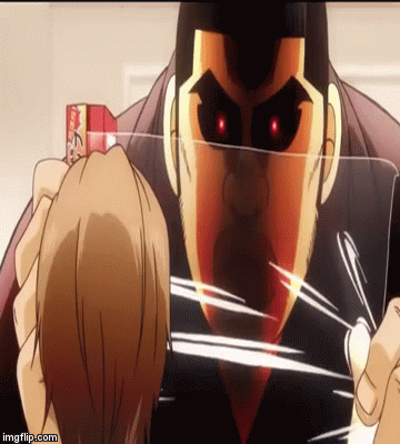Prepare Yourself | image tagged in gifs,ore monogatari,kissing practice | made w/ Imgflip video-to-gif maker