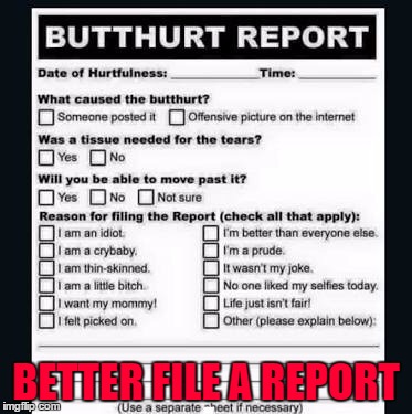 BETTER FILE A REPORT | made w/ Imgflip meme maker