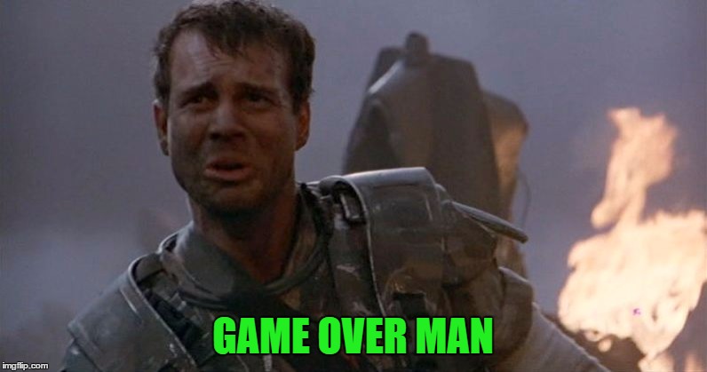 GAME OVER MAN | made w/ Imgflip meme maker