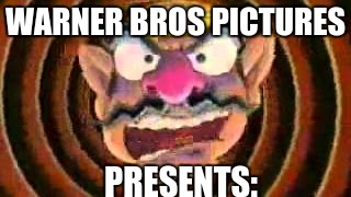 Warner Bros Pictures Presents | WARNER BROS PICTURES; PRESENTS: | image tagged in wario | made w/ Imgflip meme maker