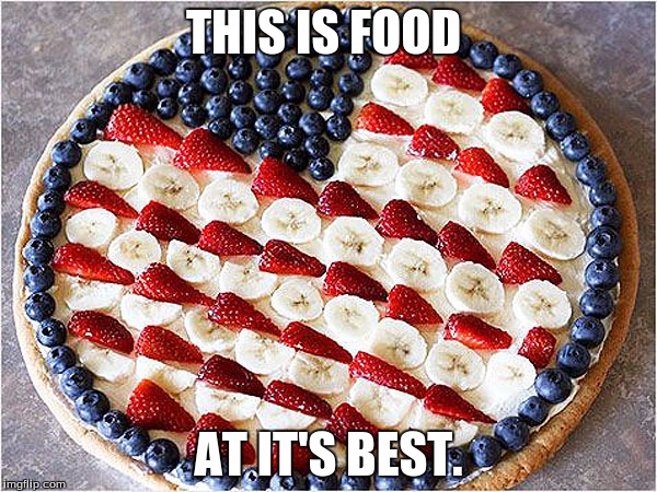 Foody Art | THIS IS FOOD; AT IT'S BEST. | image tagged in pie | made w/ Imgflip meme maker