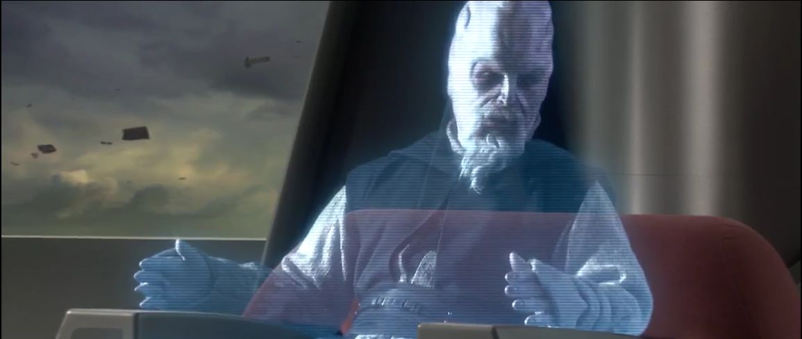 what about the droid attack on the wookies Blank Meme Template