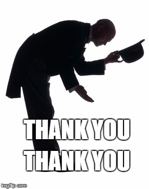 THANK YOU THANK YOU | made w/ Imgflip meme maker