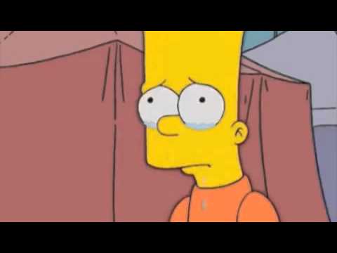 High Quality BART SIMPSON CRYING Blank Meme Template