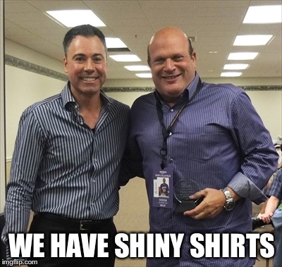 Shiny shirts | WE HAVE SHINY SHIRTS | image tagged in psa | made w/ Imgflip meme maker