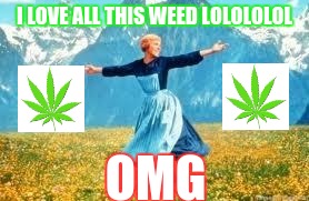 Look At All These Meme | I LOVE ALL THIS WEED LOLOLOLOL; OMG | image tagged in memes,look at all these | made w/ Imgflip meme maker