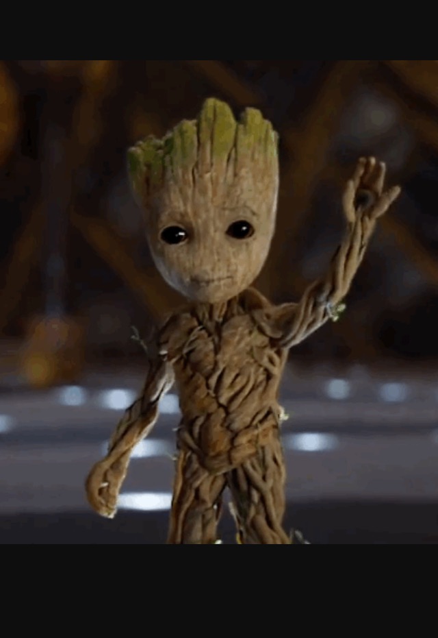 High Quality Baby Groot Blank Meme Template