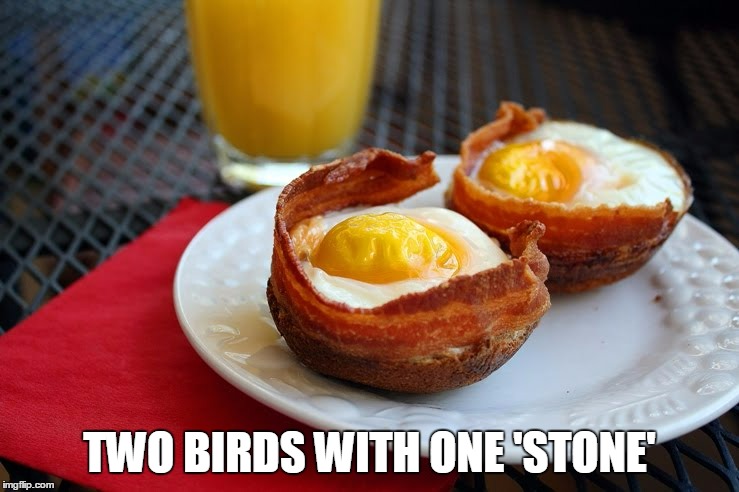 TWO BIRDS WITH ONE 'STONE' | made w/ Imgflip meme maker