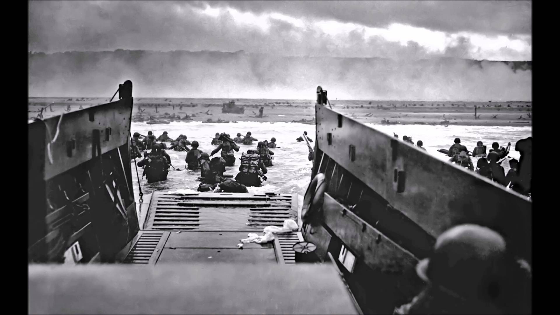 D-Day Omaha Beach Blank Meme Template