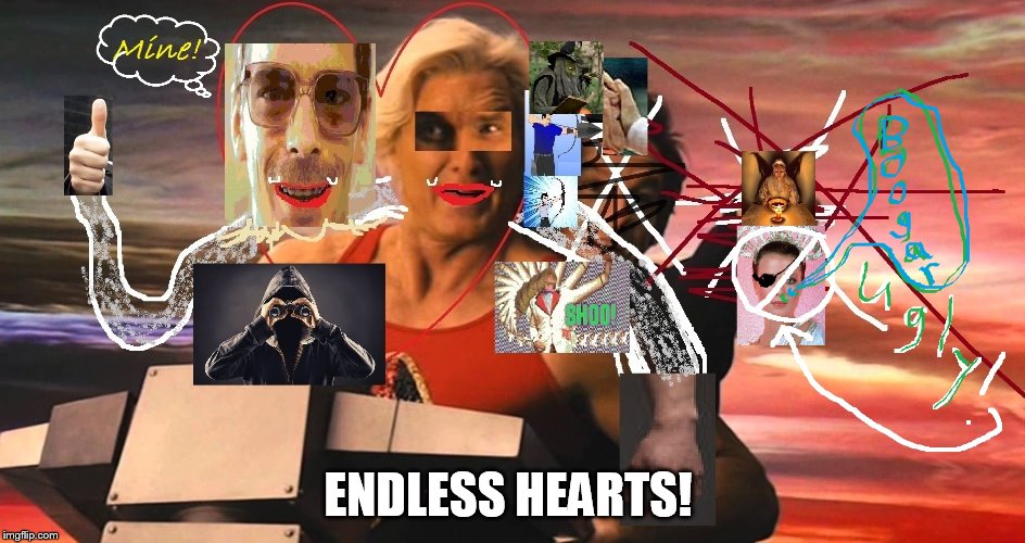 ENDLESS HEARTS! | image tagged in mine | made w/ Imgflip meme maker