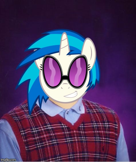 Bad Luck Brony_Scratch Blank Meme Template