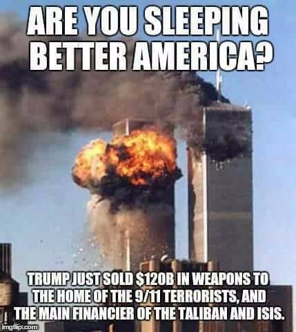 image tagged in donald trump,9/11 | made w/ Imgflip meme maker