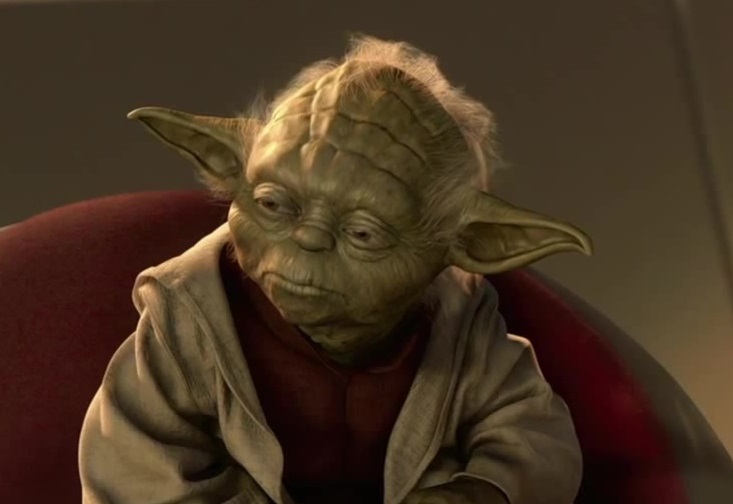 High Quality Yoda clone wars Blank Meme Template