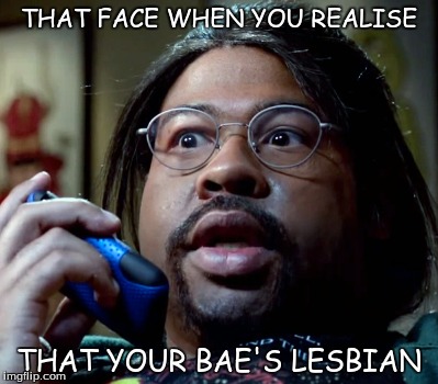pizza order key and peele | THAT FACE WHEN YOU REALISE; THAT YOUR BAE'S LESBIAN | image tagged in key and peele,key and peele substitute teacher | made w/ Imgflip meme maker