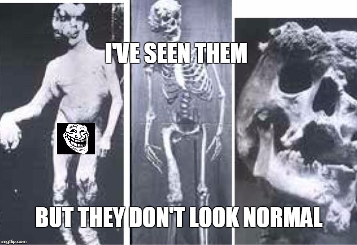 I'VE SEEN THEM BUT THEY DON'T LOOK NORMAL | made w/ Imgflip meme maker