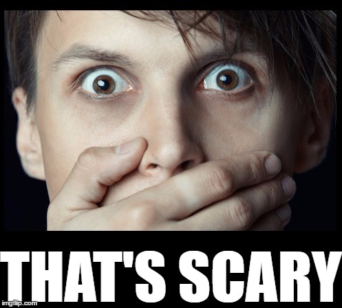 oh my | THAT'S SCARY | image tagged in oh my | made w/ Imgflip meme maker