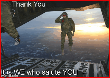 Thank You to all Military & Veterans - Imgflip