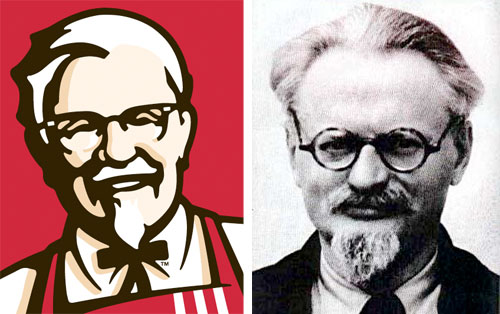 Trotsky Sanders  Blank Meme Template