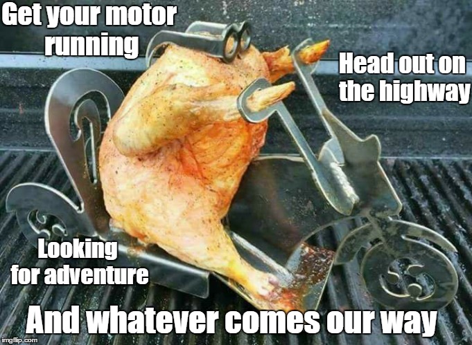 Born to be Wild | Get your motor running; Head out on the highway; Looking for adventure; And whatever comes our way | image tagged in born to be wild | made w/ Imgflip meme maker