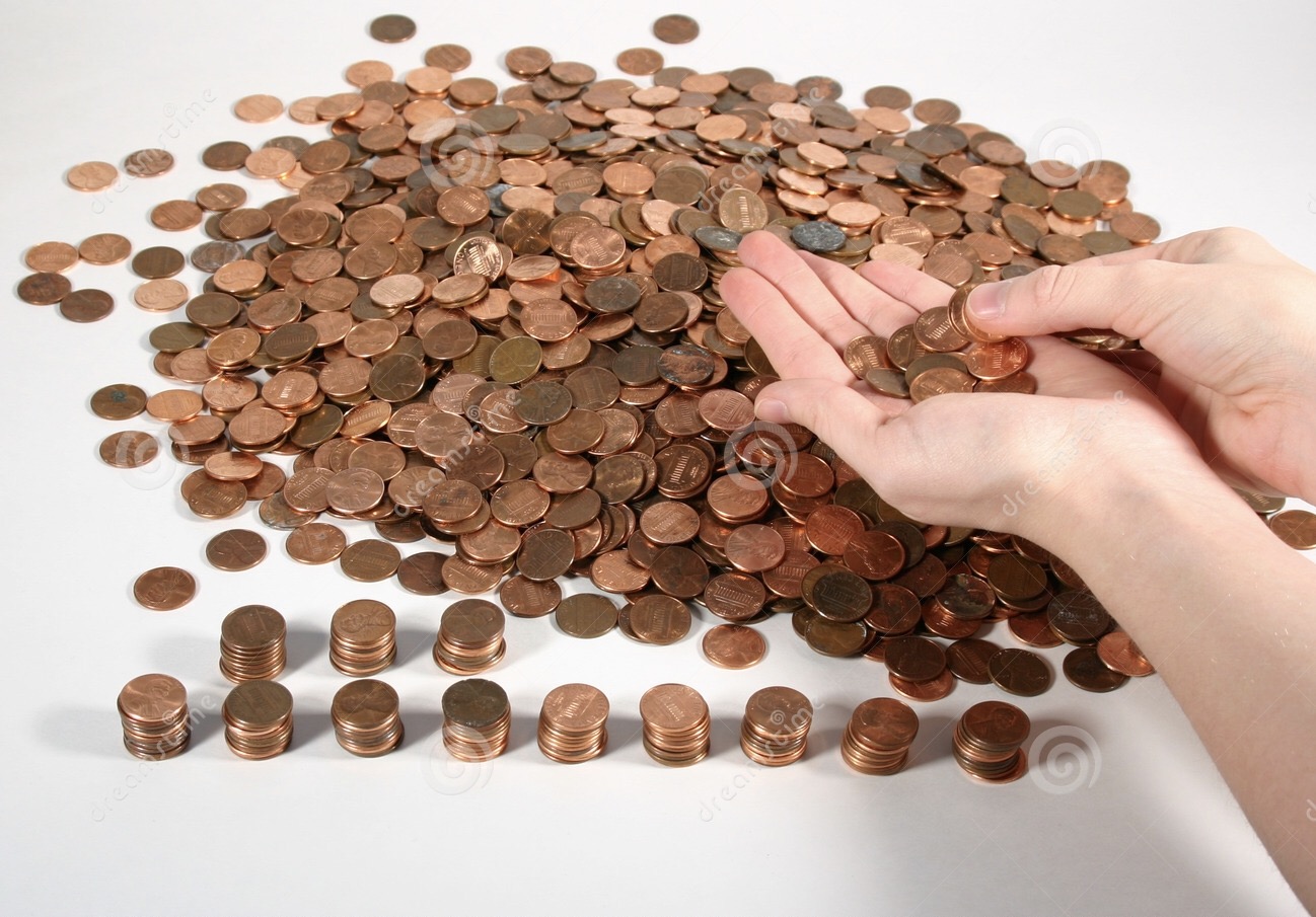 High Quality Counting Pennies  Blank Meme Template
