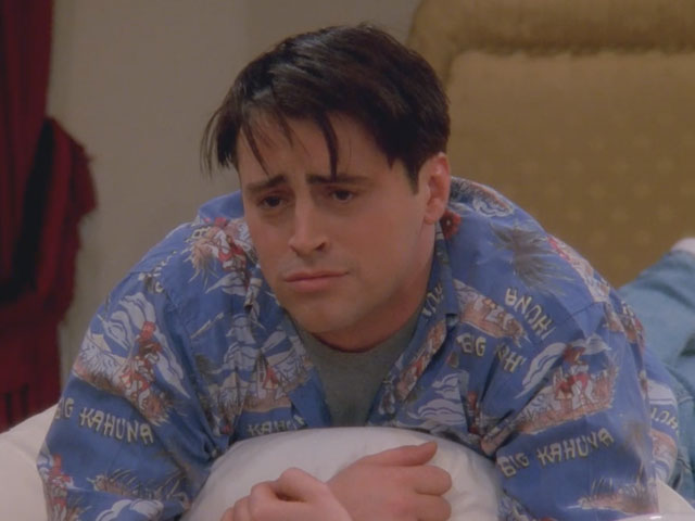 High Quality Sad Joey Tribbiani Blank Meme Template