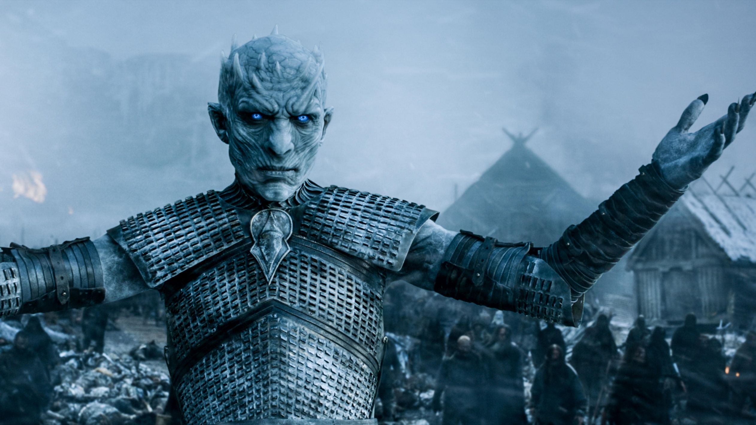 High Quality White walker king Blank Meme Template