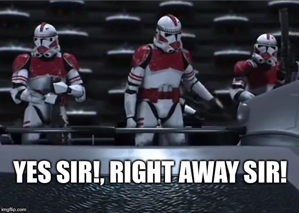 Star Wars Order 66 Memes Gifs Imgflip
